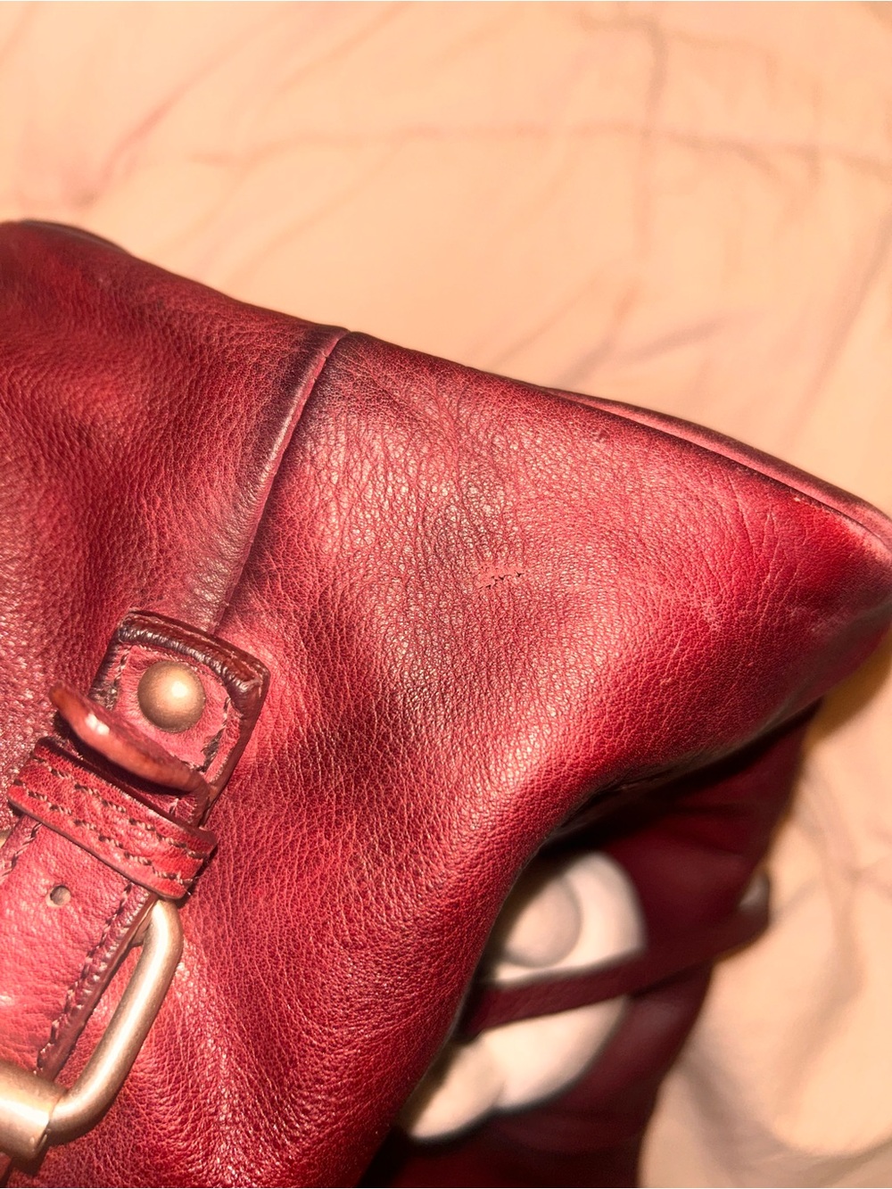 We The Free Emerson Tote in Red Rock/ red/ burgundy - Picture 13 of 13